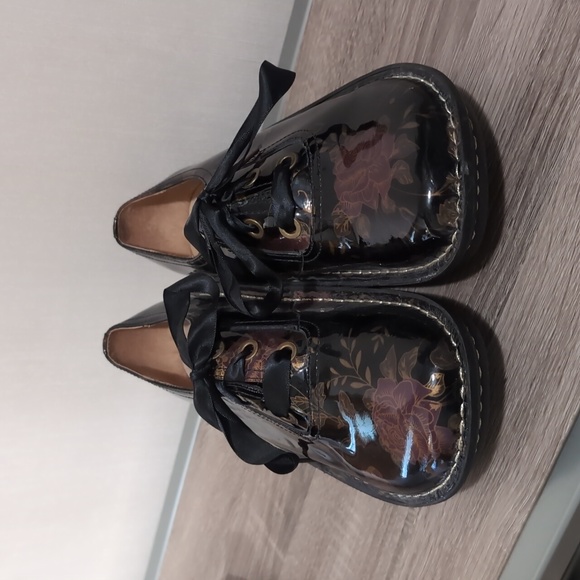 Alegria Shoes - Alegria Abbi Black Rose Size EU 40 US 9